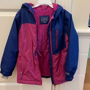 LL Bean girls winter jacket